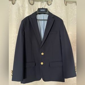 Boy IZOD Navy Blazer Size 10